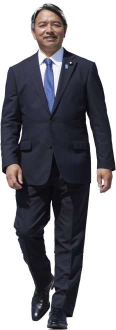 Profile standing pose 2